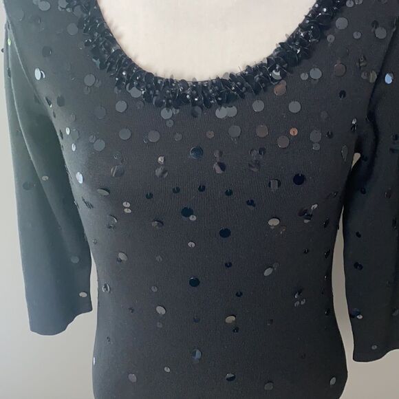 Talbots sequin top - Picture 5 of 9